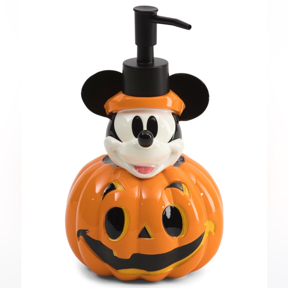 Mickey Pumpkin Soap/Lotion Pump. Brand new with tags.